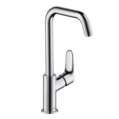 Afbeelding van Hansgrohe Focus 1 grps wastafelmengkraan 240 draaibare uitloop zonder
