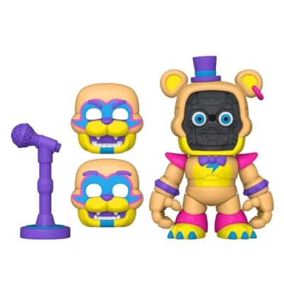 Afbeelding van Glamrock Freddy with Dressing Room Freddy&#039;s Snap Playset Funko Five Nights at Speelset