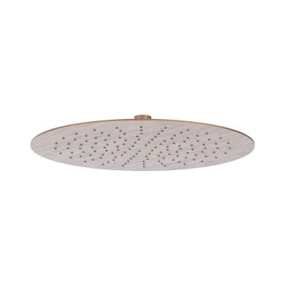 Afbeelding van IVY hoofddouche Geborsteld Mat Koper PVD 30cm 0,2cm