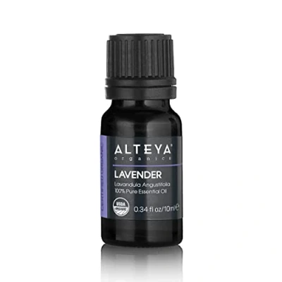 Afbeelding van Alteya Organic lavendelolie 10 ml 100% USDA gecertificeerde biologische pure natuurlijke lavendel etherische olie die rechtstreeks wordt verkocht door de lavendelteler en distilleerder Organics