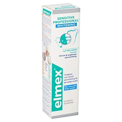 Afbeelding van Elmex 2 x Tandpasta Sensitive Professional Whitening voor gevoelige tanden 75 ml
