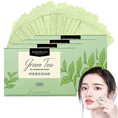 Afbeelding van 400 stuks gezichtsolie Blotting Paper gezichtsverzorgingsolie control film olie absorberende bladeren, olieabsorberend Papier Olieabsorberende Make Upbladen