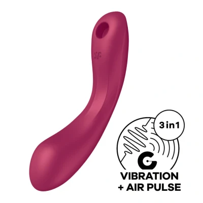 Afbeelding van Satisfyer Curvy Trinity 1 Rood