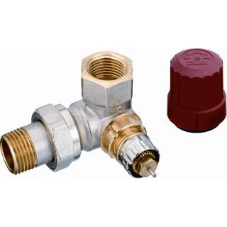 Afbeelding van Danfoss afsluiter RA N DN10 3/8&quot; dubbel haaks links