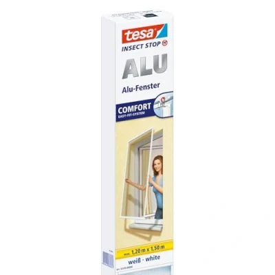 Afbeelding van tesa ALU COMFORT Vliegenhor (b x h) 1200 mm 1500 Wit 1 stuk(s)