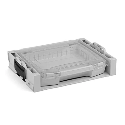 Afbeelding van Bosch Sortimo L BOXX Mini opbergdoos, set van 10 stuks met transparante deksel