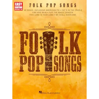 Afbeelding van Folk Pop Songs: For Easy Guitar with Notes &amp; Tab