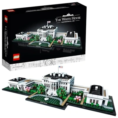 Afbeelding van LEGO Architectuur Het Witte Huis 21054 1483 Stuk Bouwpakket