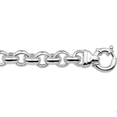 Afbeelding van Zilveren Ketting Jasseron 6 mm x 42 cm lang