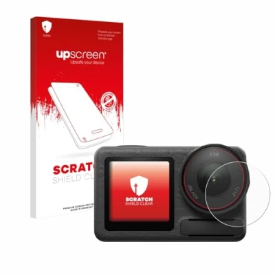 Afbeelding van upscreen Schermbeschermer voor DJI Osmo Action 5 Pro (Lens) Screen Protector Transparant, Antikras, Anti Vingerafdruk