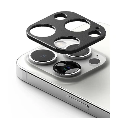 Afbeelding van Ringke Camera Styling iPhone 15 Pro/15 Pro Max Protector Zwart