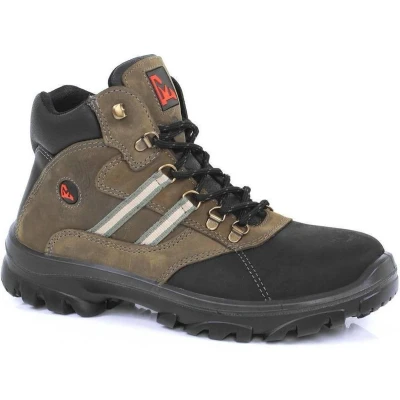 Afbeelding van Veiligheidsschoen Nestor Zwart bruin Nubuck S3 SRC Maat 44 XW