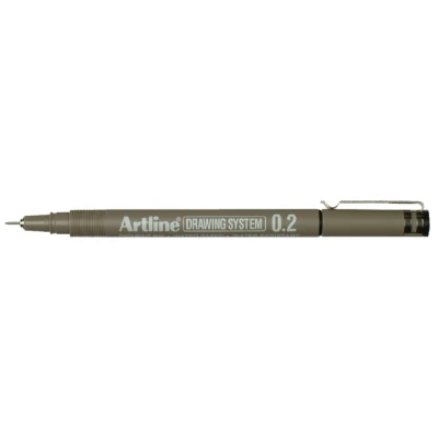 Afbeelding van Fineliner Artline technisch 0.2mm zwart