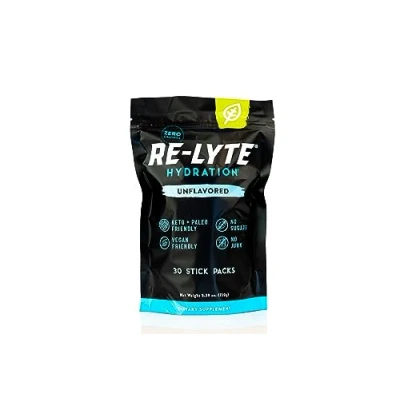 Afbeelding van Re Lyte Hydration Drink Mix Unflavored 30 Stick Packs x 5 gram