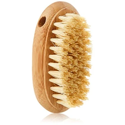 Afbeelding van Croll &amp; Denecke Nagelborstel Manicure borstel Nagelverzorging Bamboe Kokosharen 8 x 4 cm