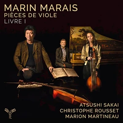 Afbeelding van Atsushi Sakai, Marion Martineau, Christophe Rousset Marin Marais Pièces De Viole Livre I (3 CD)