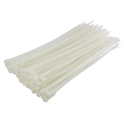 Afbeelding van Gocableties Kabelbinders Wit 100 stuks 300 mm x 7,6 Treksterkte 54,5 kg Extra Sterk UV bestendige set