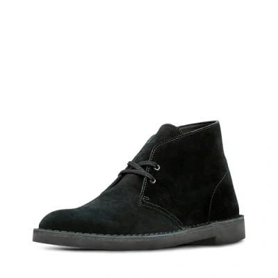Afbeelding van Clarks Bushacre 7 Heren Chukka laars,Zwart Suede,45 EU