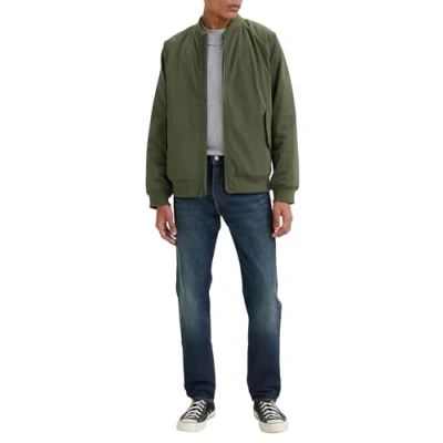 Afbeelding van Levi&#039;s 502 Taper Jeans Tapered Fit, Heren, Maat: 33x34, Dark indigo worn in