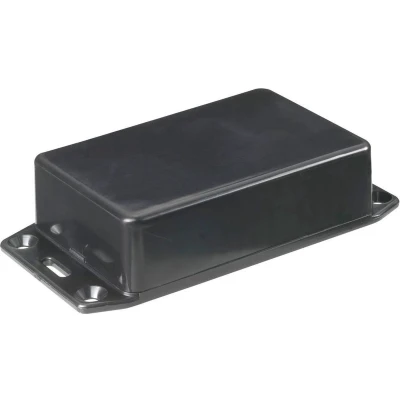Afbeelding van Hammond Electronics 1591SFLBK Euro behuizing ABS Zwart 1 stuk(s)