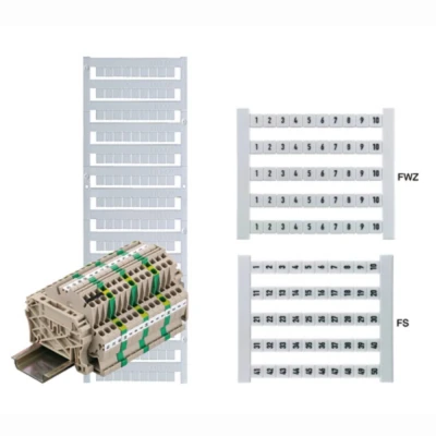 Afbeelding van Klemmarkeerder Weidmüller DEK 5 FWZ 1 10 523060001 500 Wit stuk(s)