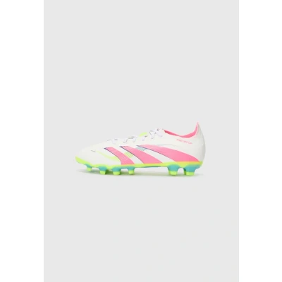 Afbeelding van adidas Performance Predator League Voetbalschoenen met Kunststof noppen, Heren, Maat: 40, White/lucid pink/lucid lemon