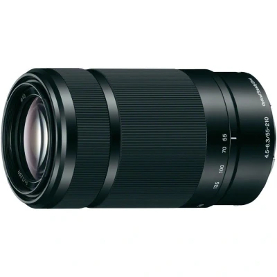 Afbeelding van Sony 55 210mm F/4.5 6.3 OSS E mount Zwart