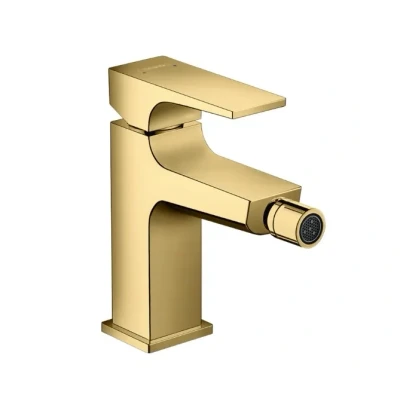 Afbeelding van Hansgrohe bidetmengkraan metropol 1 greeps gepolijst goud optiek 32520990