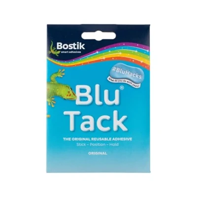 Afbeelding van Bostik Blu Tack permanente kleefmassa 120 x 70 3 mm lichtblauw