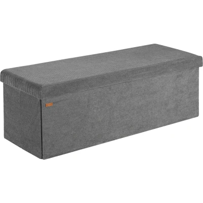 Afbeelding van Casaria Opbergbox Vouwbaar 114x38x38cm M Ripstof 130L Antraciet