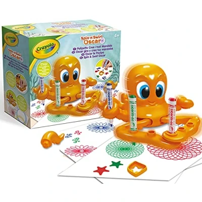 Afbeelding van Crayola Spin &#039;n&#039; Swirl Oscar, Mandala&#039;s Tekenen, Voor Kinderen Van 4 7 Jaar