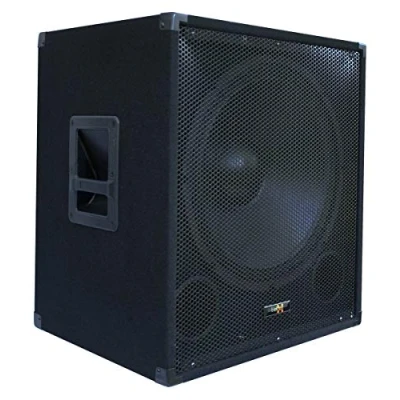 Afbeelding van E Lektron SUB Q45A PA subwoofer Active 18&quot;/45cm bass luidspreker box met geïntegreerde eindversterker 1000W piek