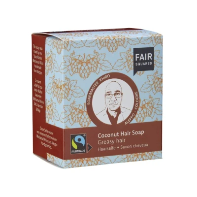 Afbeelding van Fair Squared Shampoo Blok Vet Haar 2 stuks Kokos