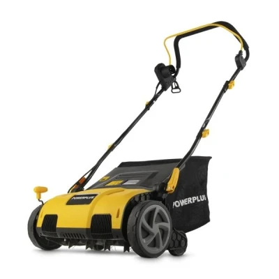 Afbeelding van Powerplus Elektrische verticuteermachine POWXG75160 1600 W en snijbreedte van 360 mm, 2 in 1 beluchter voor uw tuin