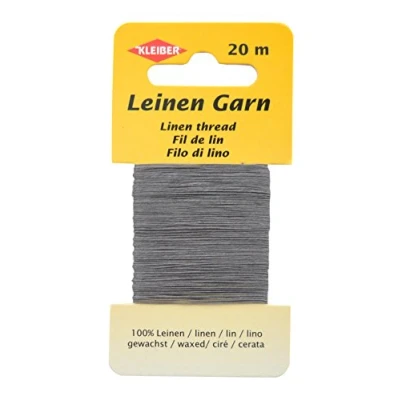 Afbeelding van Kleiber 11,8 x 6,2 0,4 cm linnen garen, donkergrijs