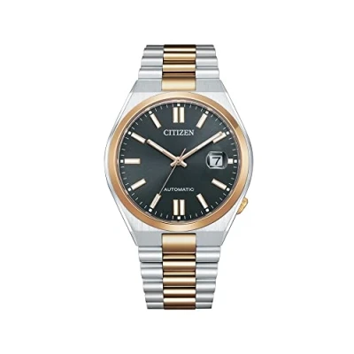 Afbeelding van Citizen NJ0154 80H automatisch horloge van grijs staal
