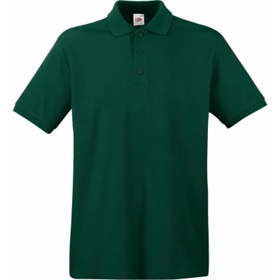 Afbeelding van Fruit Of The Loom Premium Heren Poloshirt Met Korte Mouwen (Forest Groen)