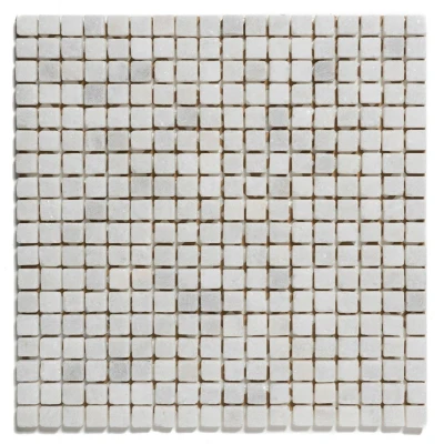 Afbeelding van The Mosaic Factory Natural Stone Marmer Vierkant Carrara Anticato