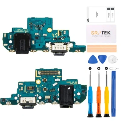 Afbeelding van SRJTEK Voor Samsung Galaxy A52s 5G Dock Connector Vervanging Oplaadpoort A528 Hoofdtelefoon Poort SM A528B met Microfoon/Audio Jack/Antenne Reparatie Kits
