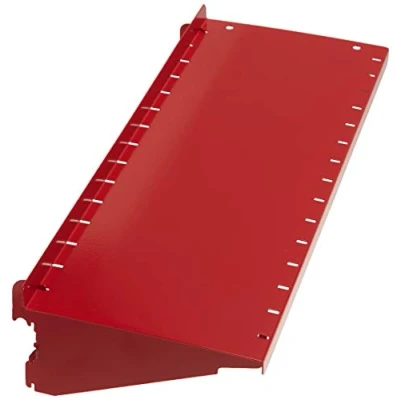 Afbeelding van Wall Control Pegboard Plank 6&quot; Diepe Montage en Slotted Tool Board Rood