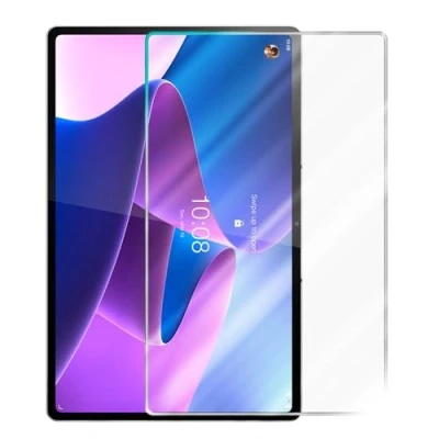 Afbeelding van Cadorabo Screenprotector geschikt voor Lenovo Tab P12 in KRISTALHELDER Gehard (Tempered) display Film beschermglas 9H hardheid met 3D Touch