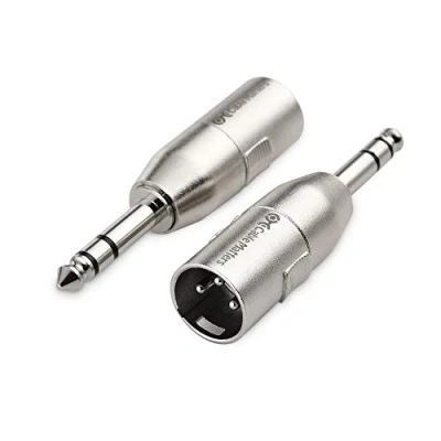 Afbeelding van Cable Matters (2 stuks XLR jack adapter, 6,35 mm naar mannelijk
