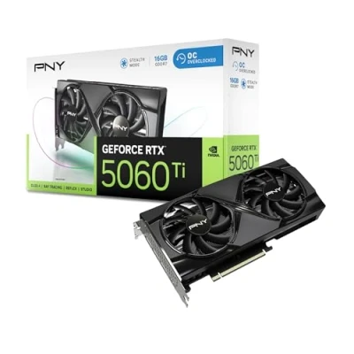 Afbeelding van PNY Nvidia GeForce RTX 5060 Ti Videokaart 16 GB GDDR7 RAM