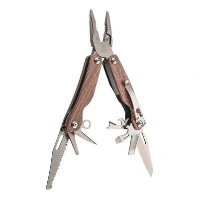 Afbeelding van Herbertz 106700 Multitool 12 Functies Hout