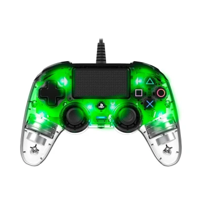 Afbeelding van Nacon Wired Compact Controller Led groen