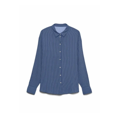 Afbeelding van Vero Moda Vmalice Overhemdblouse, Dames, Maat: XS, Marlin
