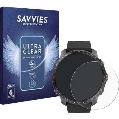 Afbeelding van Savvies (6 Stuks) Schermbeschermer voor Polar Grit X Pro Screen Protector Ultra Transparant