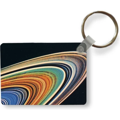 Afbeelding van Sleutelhanger De ringen van Saturnus Uitdeelcadeautjes Plastic