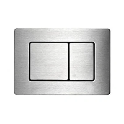 Afbeelding van Drukplaat roestvrij staal compatibel met Duofix Sigma (UP 320) 2 spoeling