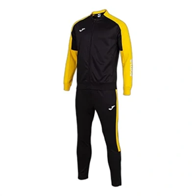 Afbeelding van Joma Eco Championship Polyesterpak Heren Zwart / Geel Maat: S